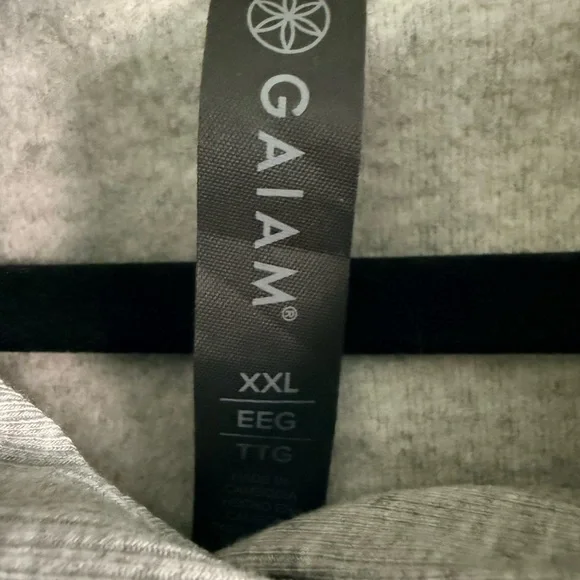 GAIAM Heather Gray Women's Hoodie - Picture 2 of 4